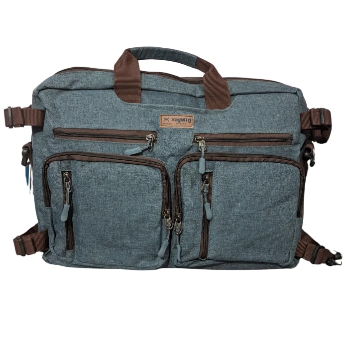 Laptop Bag for Men/Women Convertible Backpack Messenger Shoulder Bag Laptop Case Business Briefcase Multi-Functional Travel Handbag Fits for Men/Women-image-39