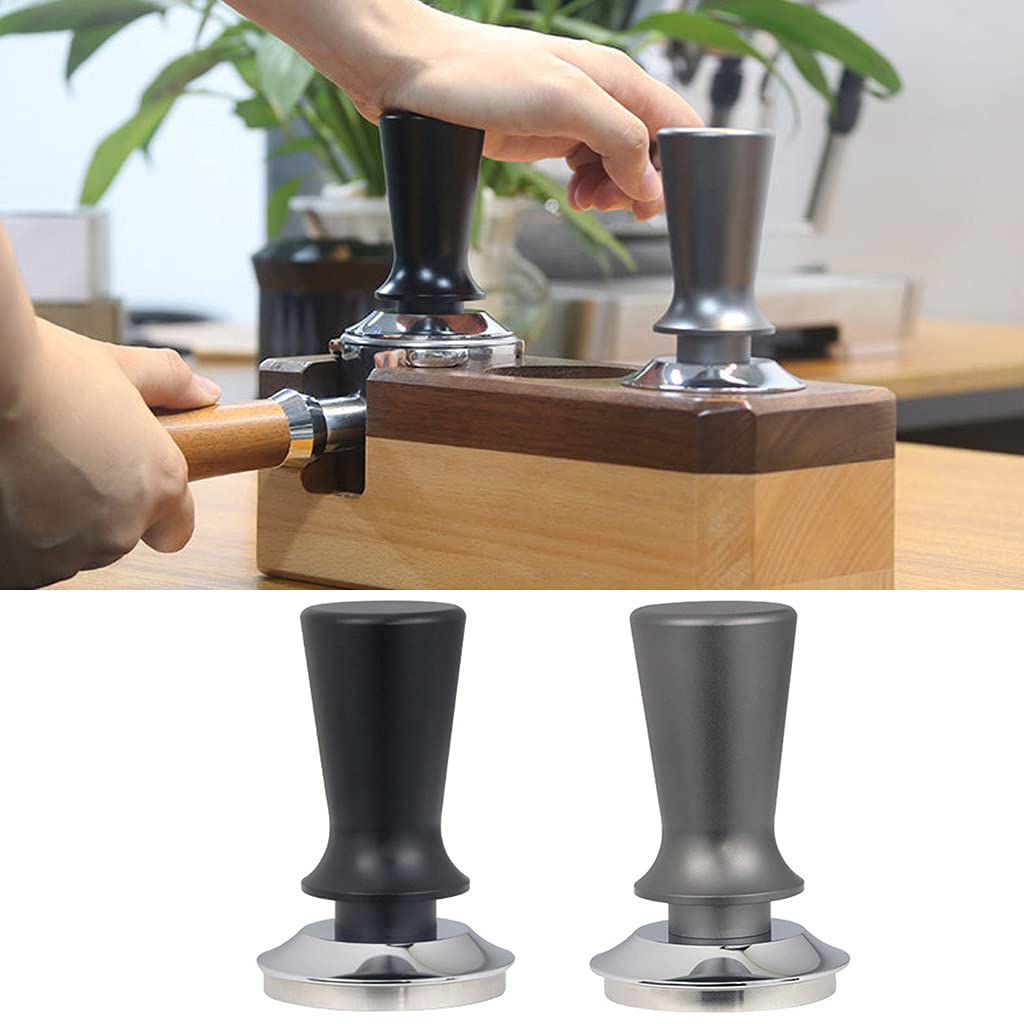 Distribuidor de café espresso de aleación de aluminio, material de acero inoxidable