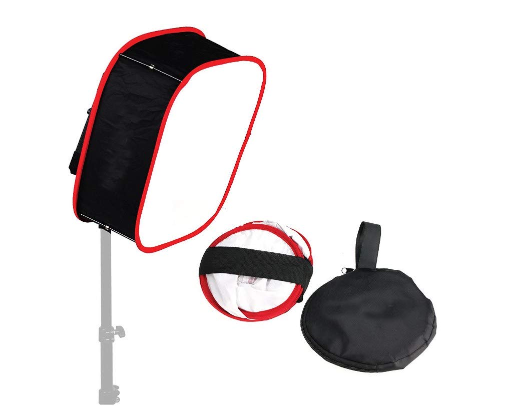 Shentian Light Boxes,LED Photography red side fill light Cover,Film and television light shooting softbox, Photography tent(size: 41 * 41 * 16CM)
