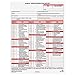 Annual Vehicle Inspection Report/Label (4 Pieces)