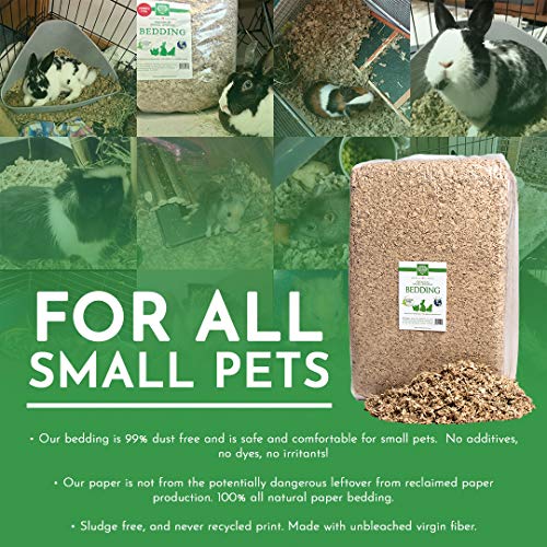 Small Pet Select Premium Small Animal Bedding, Natural Soft Paper Bedding for Small Indoor and Outdoor Pets, Made in USA… - Image 4