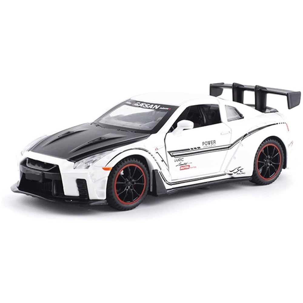 UKAXA 1:32 Diecast Metal Car Model Nessan R35 Toy Cars For Kids Pull Back Openable Doors With Light Sound, Multicolor (B0CJQ5TRPL) Amazon Price History, Amazon Price Tracker