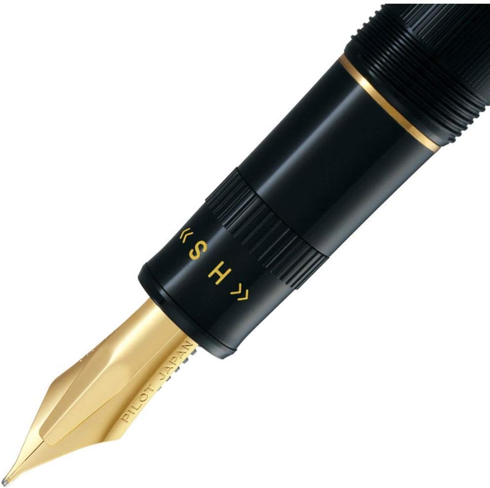 Pilot Fountain Pen Justus 95 Medium Nib - Net Black - (FJ-3MR-NB-M)