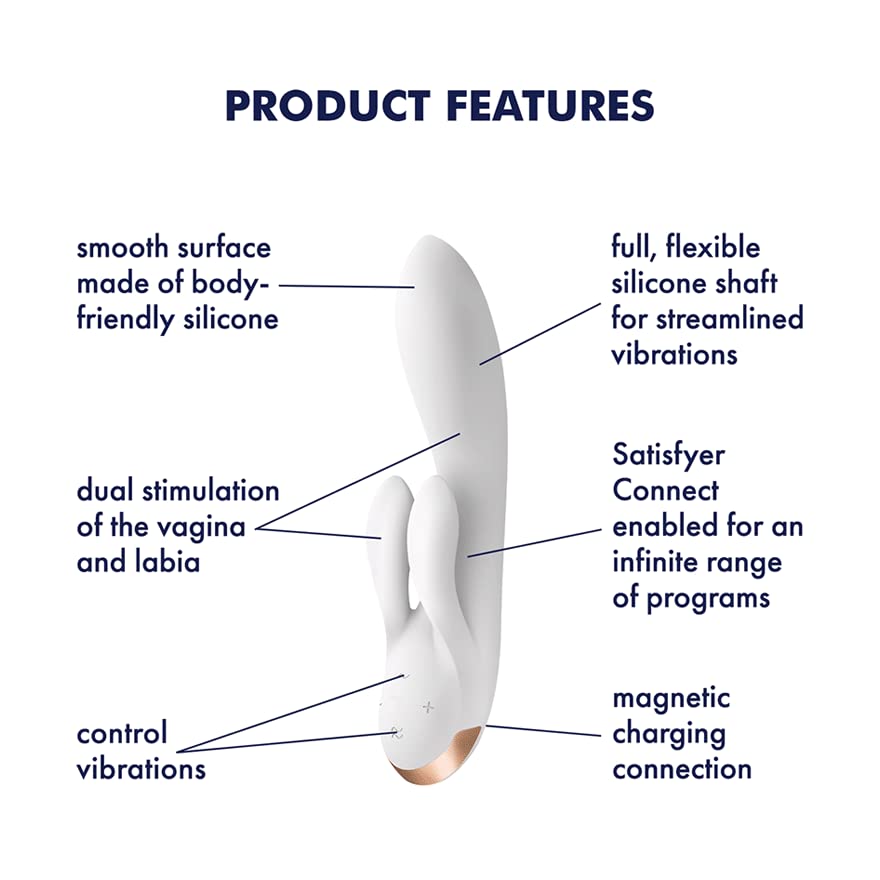 Satisfyer Double Flex Connect App Vibrator Sex Toy Adult Toys  