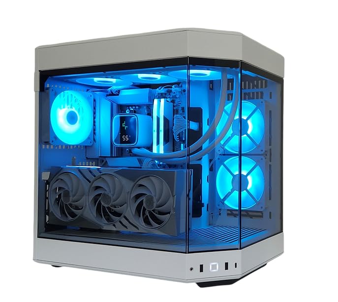 Delta Labs Samuel White Gaming PC — Ryzen 7 9800X3D, GeForce RTX Delta Labs Samuel White Gaming PC — Ryzen 7 9800X3D, GeForce RTX