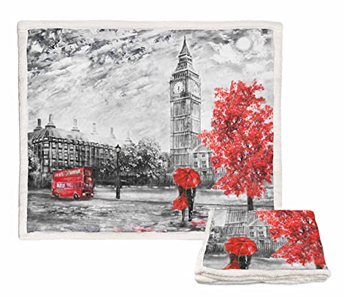 Tex family Plaid Couverture Polaire Sherpa Fantasy HD Peint Londres