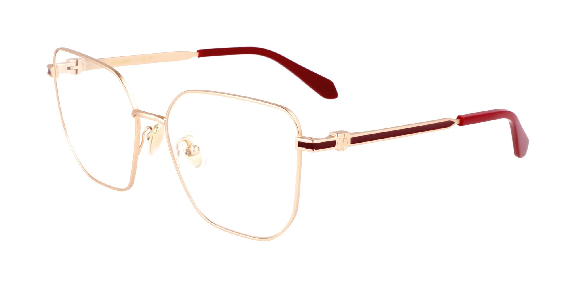 GAFAS FERRAGAMO - SF2234 C: ROSE GOLD/EYE SIZE: 56 BRIDGE: 16 HORIZONTAL MEASURACJA: 56 PIONOWYCH MEASURACJI: 49 Zdrowie i higiena osobista