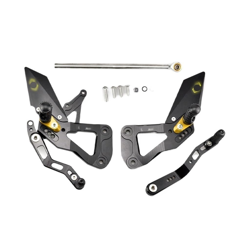 DAGMARA Gear Shifter Levers Kickstart for GSXR 1000 2017-2024 Rear Sets Heighten Pedal Adjustable Rearsets FootPegs Shift Lever Brake Gear