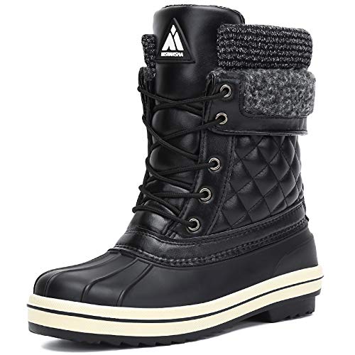 Mishansha Women's Waterproof Snow Boots
