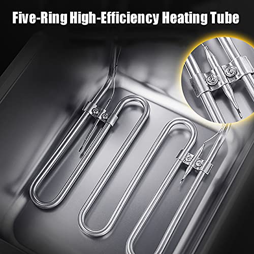 Fritadeira Elétrica Comercial, Fritadeira Electrique Cuve Amovible Tanque Único De Aço Inoxidável Co