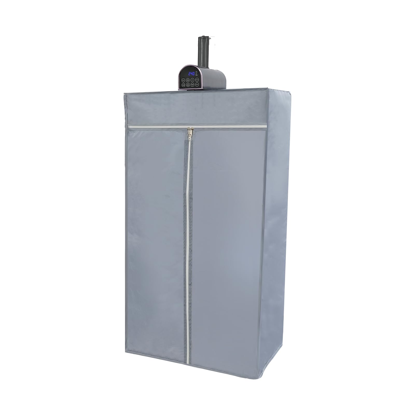 Tragbarer Wäschetrockner 600 W faltbar mit 240 Minuten Timer(Lila)