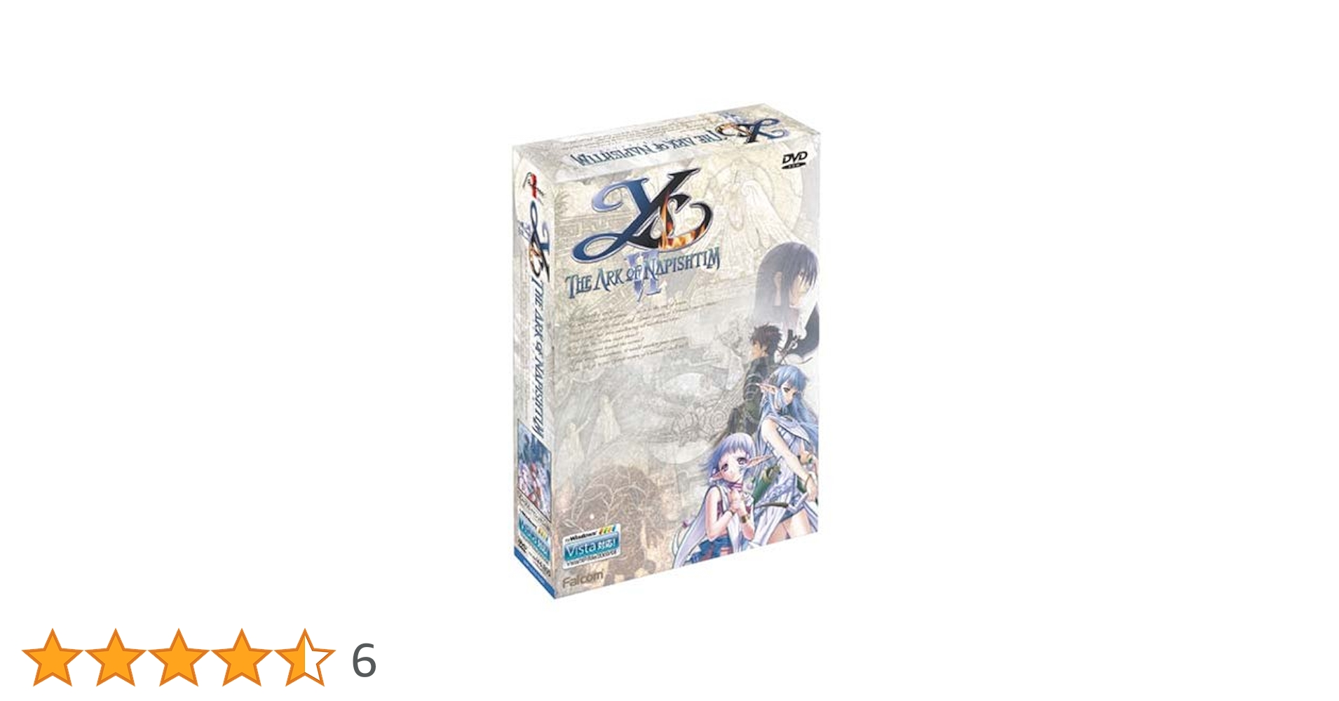 イース 6 ~ナピシュテムの匣~ DVD-ROM版　初回限定 Amazon | イース 6 ~ナピシュテムの匣~ DVD-ROM版 | PCゲーム