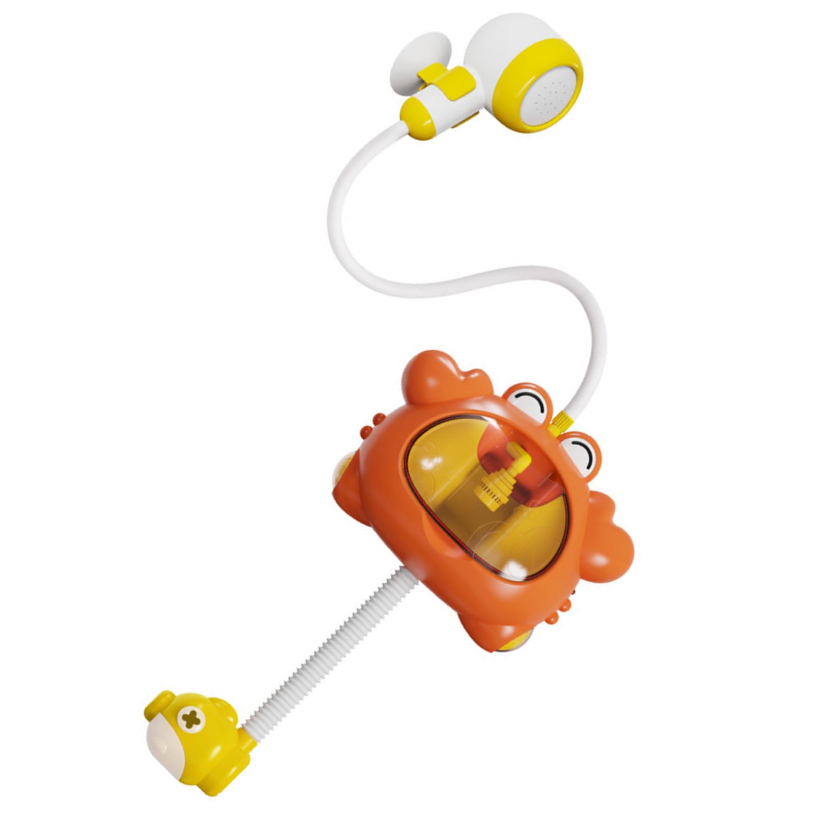 Cartoon Bubble Blower Soffione Doccia Giocattolo con Luce
