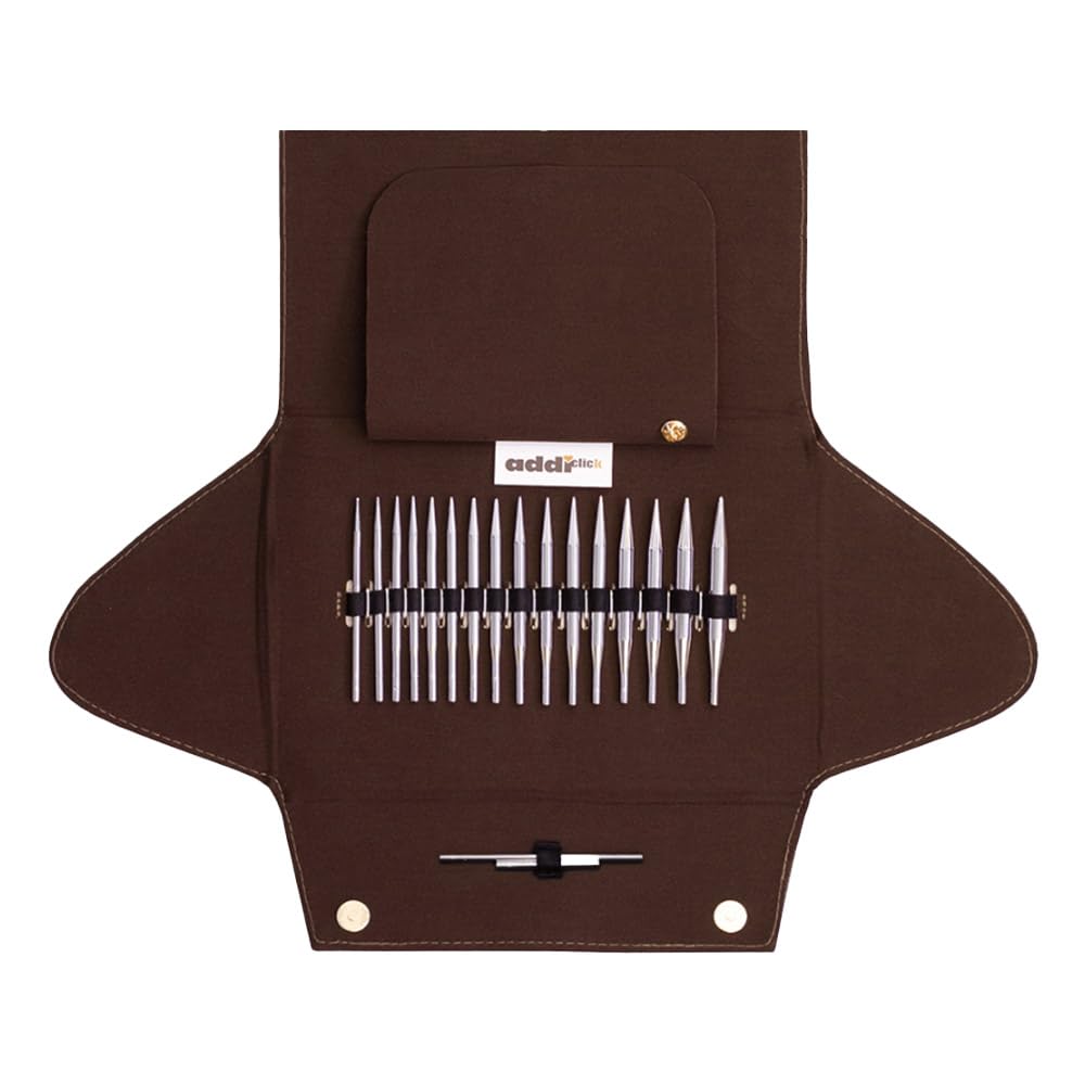 Addi Click Set - Short Lace, Red Lace Short