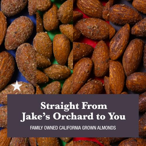Image of Jake's Nut Roasters - Savory Almond Mixed Pack, 7 Oz Can (4-Pack)