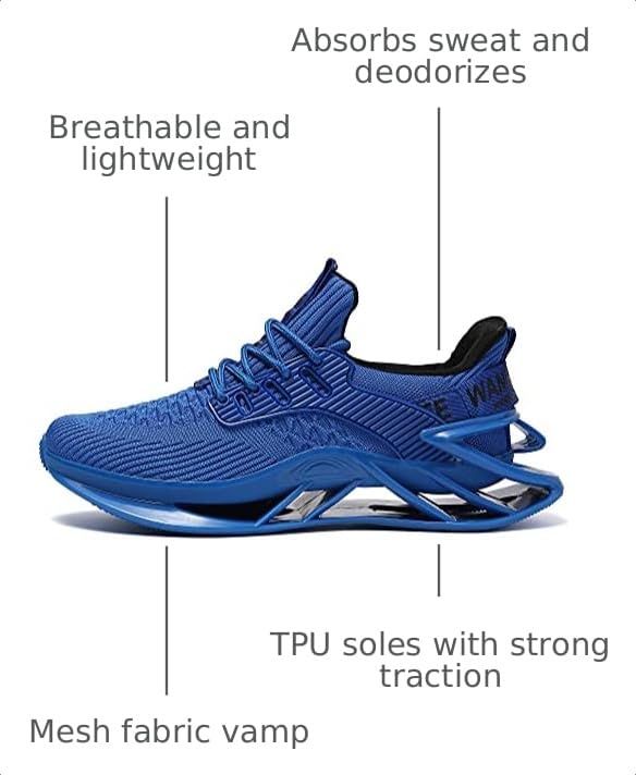 Image of SKDOIUL Men Sport Athletic Running Sneakers Walking Shoes