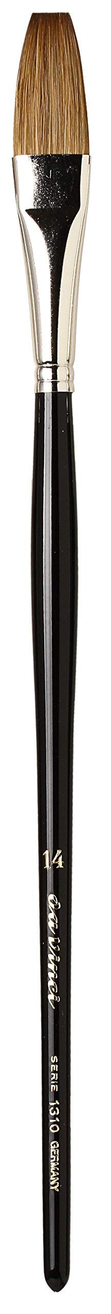 da Vinci Watercolor Series 1310 Maestro Paint Brush, One Stroke Medium Length Kolinsky Red Sable, Size 14