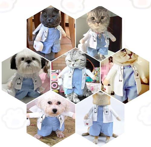 Disfraz de Doctor para Perro Tamaño X-Large miniatura 7