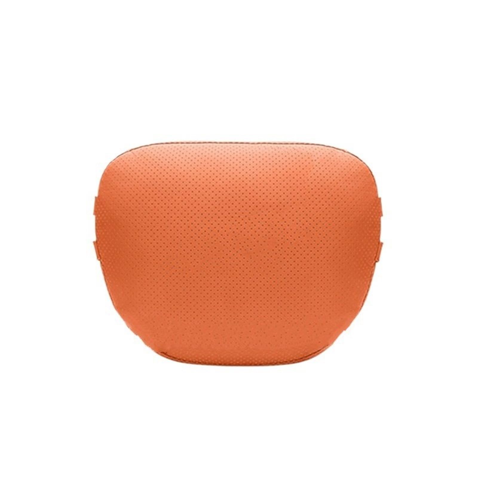 ATUMY Car Seat Pillow Fit For Bentley Continental GT MULLINER Bentayga Flying Car Headrest Neck Support Lumbar Cushion Soft Neck Pillow Car Headrest(Orange)