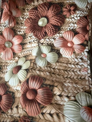 Image of Budget Plus 7D Cotton Feel Super Soft Fabric King Size bedsheet 7D Print Bedsheet for Double Bed with 2 Pillow Covers.