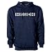 Mission Men's Pullover Fleece Hoodie, Estate Blue Heather, XX-Large