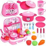  Following Juguete Innovador Play House para niños Minnie Kitchen  Mickey Tool  Sophia Medical  Princesa de Nieve vestidor  Princesa de Nieve Cocina  Mochila de Vestir Minnie Like-Minded
