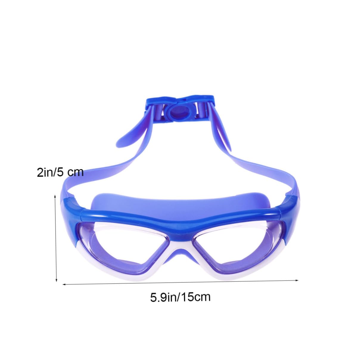 YARNOW 2 Pezzi Occhialini Da Nuoto Senza Perdite Occhiali Da Nuoto Per Bambini Protezione Per Gli Occhi Tappi Per Le Orecchie Medici Con Lenti Trasparenti Di