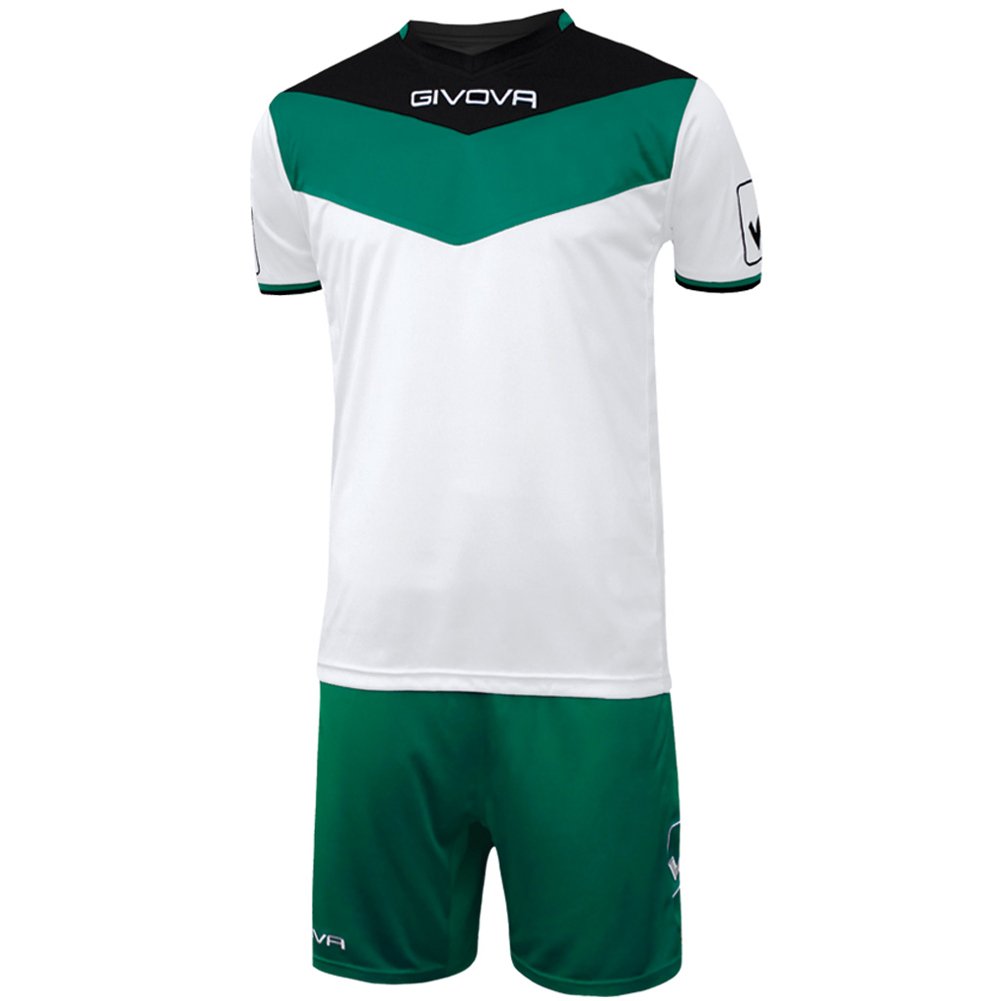 Givova Unisex Schwarz/Grün Kit Spielfeld, 2XL