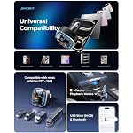 LENCENT Bluetooth 5.4 Car Adapter FM Transmitter 54W Fast Charging - Image 6