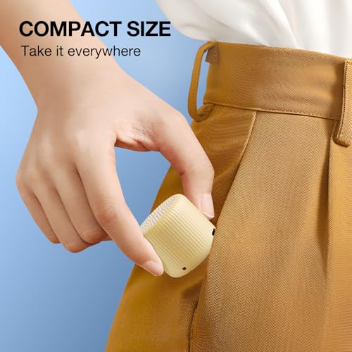 Image of White Noise Machine Baby Portable Sound Machine,LEICEX Travel Sound Machine,15 Non-Looping Sound Timer and Memory Play, Mini White Noise Machine for Sleeping Office Travel (Honey)