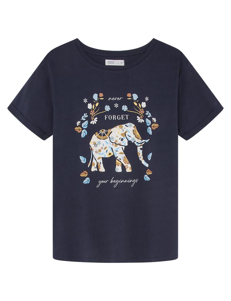 SPRINGFIELD Camiseta, Navy, M para Mujer