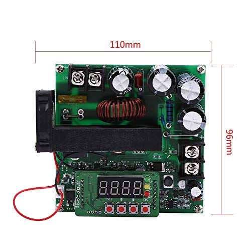 Módulo de reforço, 900 W DC Controle de alta precisão do conversor de impulso DIY Voltage Step Up Re