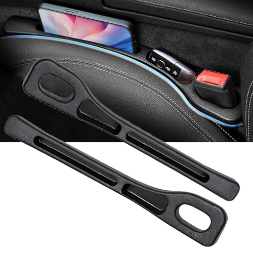RXKFIGX 2 Pcs Universal Car Seat Gap Fillers Vehicle Mounted Gap Leak Proof Filling Strip Car Gap Filler Organizer Car Seat Gap Filler Universal Leakproof For Car Suv Truck