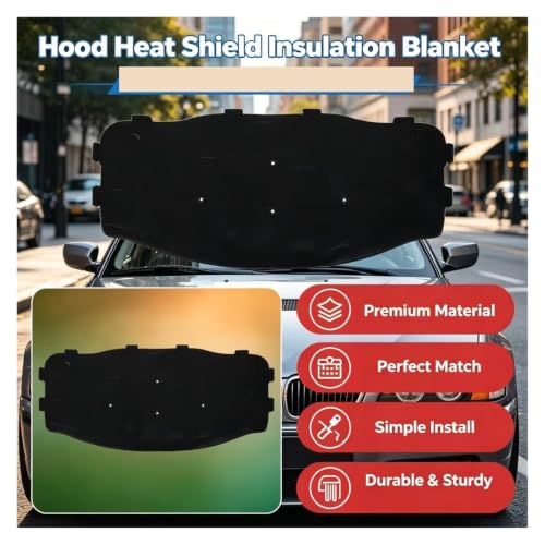 Coussin d'isolation capot avant BMW E46 insonorisation haute densité - 7