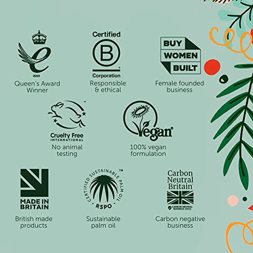 Eco Warrior Deeply Nourishing Shampoo Bar - Vegan, Cruelty Free, No SLS or Parabens, Pink Clay With Pure Orange & Ginger Essential Oils to Promote Healthy Hair - Natural Eco Friendly Shampoo - 100g - Image 6