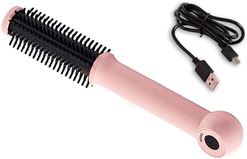 Professional Hair Curling Iron Brush Automatic Hair Curler Wand Brush Hair Curling Iron Curling Wand Electronic Hair Styler Bristles