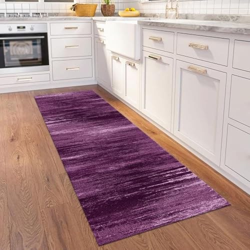 Tapis de couloir antidérapant et lavable pour sécuriser votre entrée 100x150 cm - 4