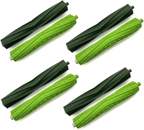 交換ローラーブラシ Compatible for ルンバ ブラシ消耗品 E5 E6 i1 i2 i3 i4 i5 i6 i7 i8 j5 j7 Plus バージョンに対応(4セット)