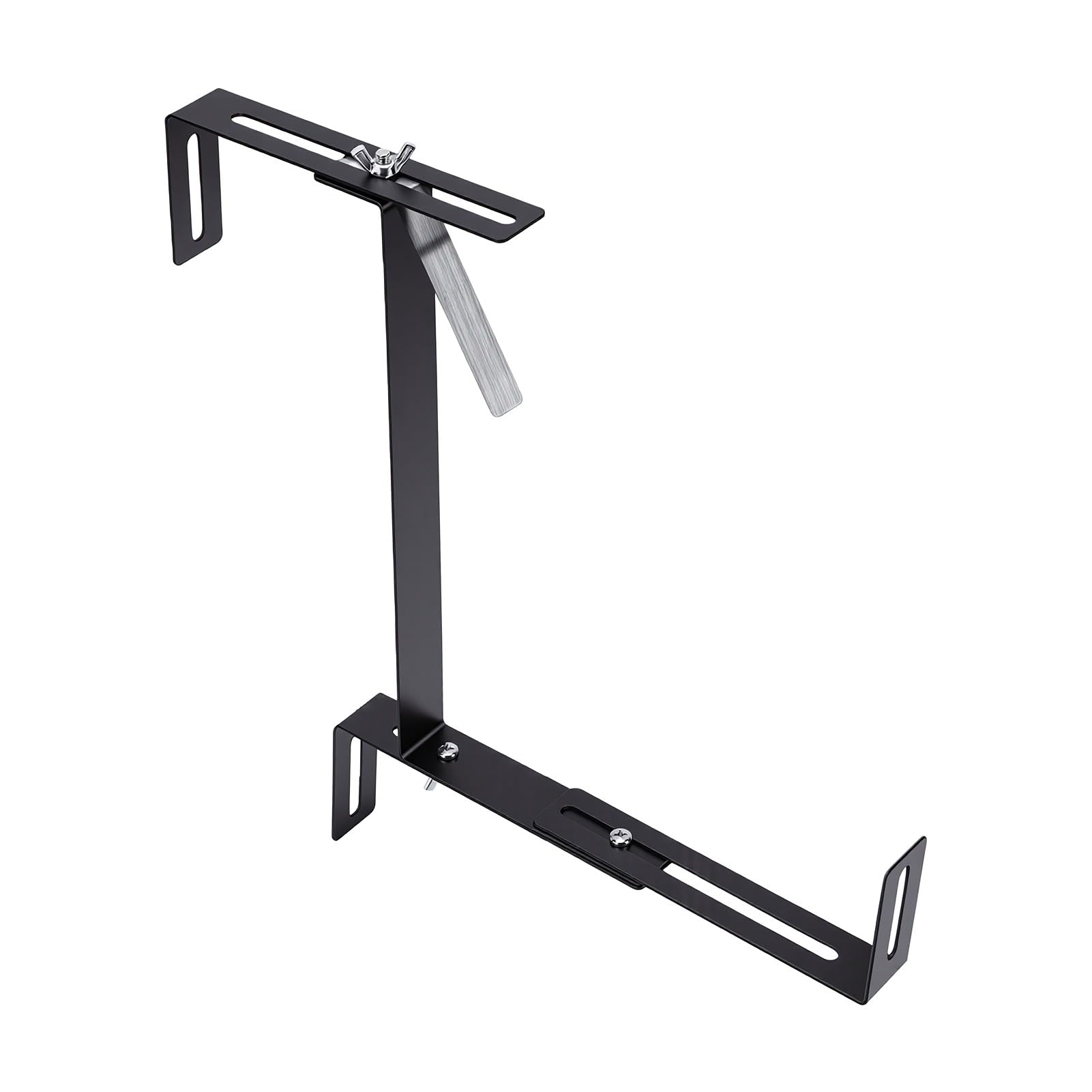 Supports de Jardinière Réglables pour Rampes, Acier Inoxydable,