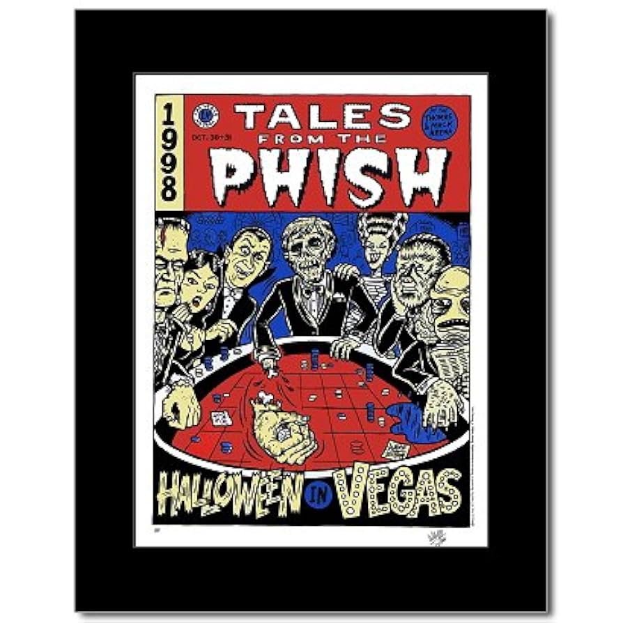 PHISH - Halloween In Vegas 1998 Mini Poster - 24.5x18cm