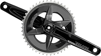 Amazon | SRAM Rival AXSクランクセット - 172.5mm、12速、46/33t、107