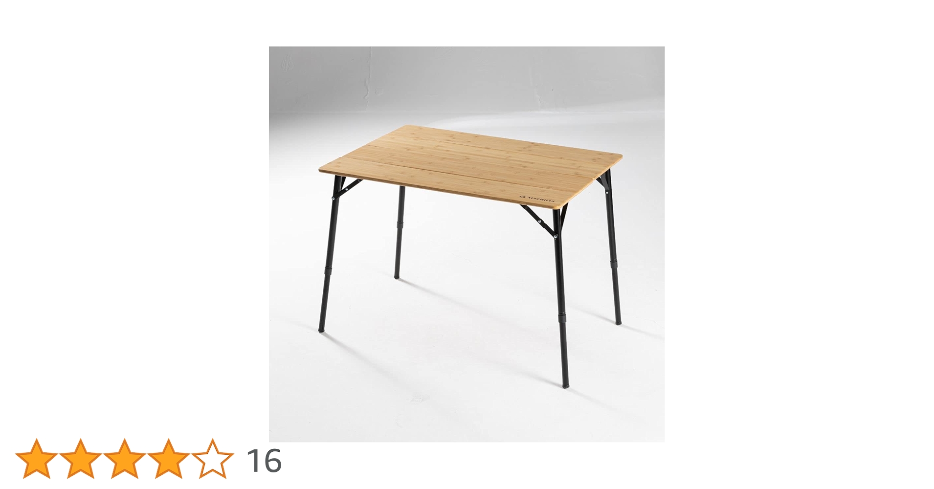 訳あり天板裏に傷】ナインヒルズ折りたたみテーブル 訳あり天板裏に傷