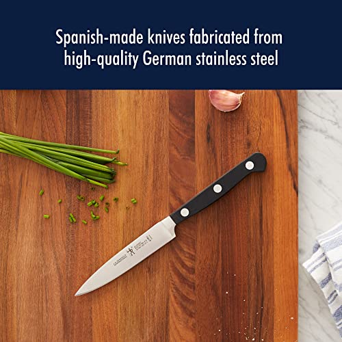 Henckels Classic Razor-Sharp 3-Piece Kitchen Knife Set, Chef Knife, Paring Knife, Utility Knife, German Engineered Informed By 100+ Years Of Mastery #TOP4