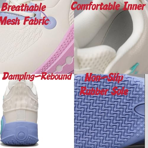 Womens Fashion Lace Up Arch Support Basketball Shoes Breathable Non Slip Comfortable High Top Sneakers Running Walking Tennis Shoes2