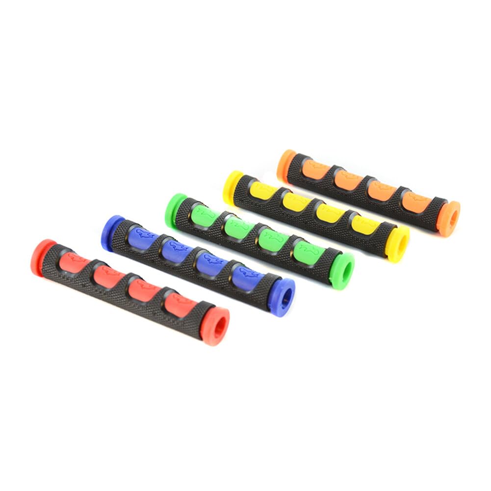 Cubierta para mango de freno, 2 unidades, universal, antideslizante, de goma, para palanca de freno, funda protectora para motocicletas, bicicletas eléctricas, color naranja