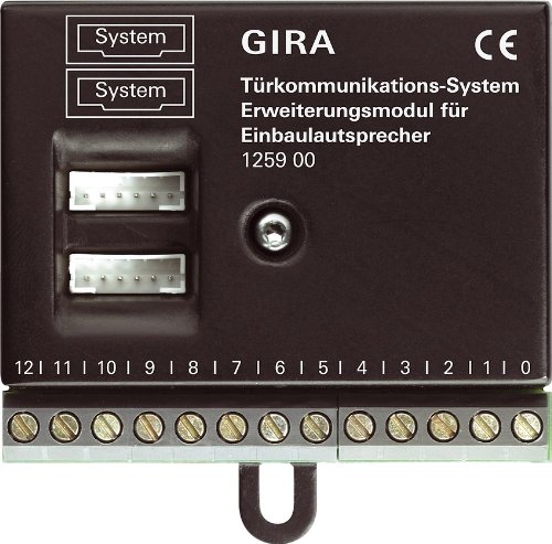 Preisvergleich Produktbild Gira 125900 Erweiterungsmodul für Einbaulautsprecher