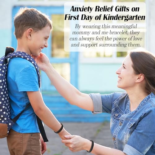 First Day of School Gifts Mommy and Me Bracelets Mother Son Back to School Gifts4