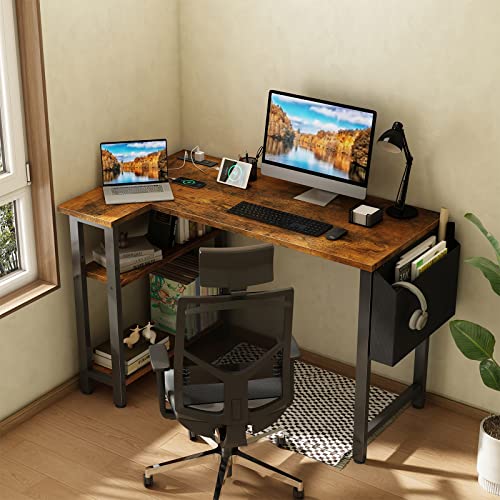 Lufeiya-Small-L-Shaped-Desk-with-Power-Outlet-Shelves-40-Inch-Corner-Desk-for-Small-Space-Home-Office-L-Shaped-Computer-Desk-PC-Desks-with-Charging-Station-Rustic-Brown