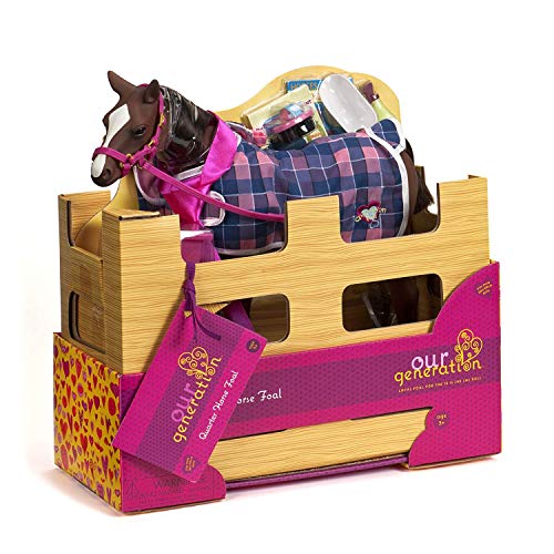 Our Generation Quarter Horse Foal for 18 Dolls