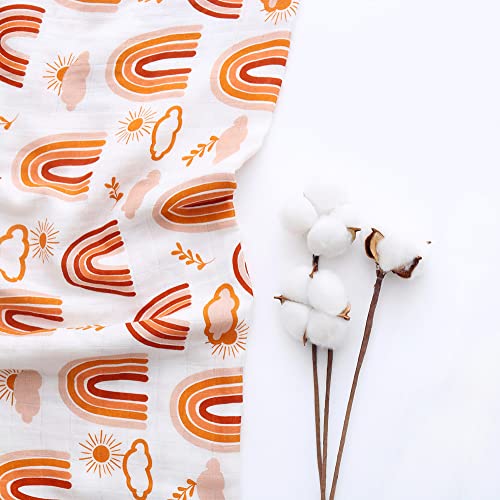 Karitree Soft Baby Swaddle Blanket Muslin Wrap Receiving Blanket For Newborn To Toddler Girl And Boy, Large 47” By 47” - Palm #TOP4